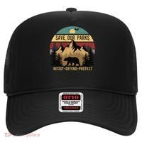Save Our National Parks Parks Over Profits Bear Hat thumb 0