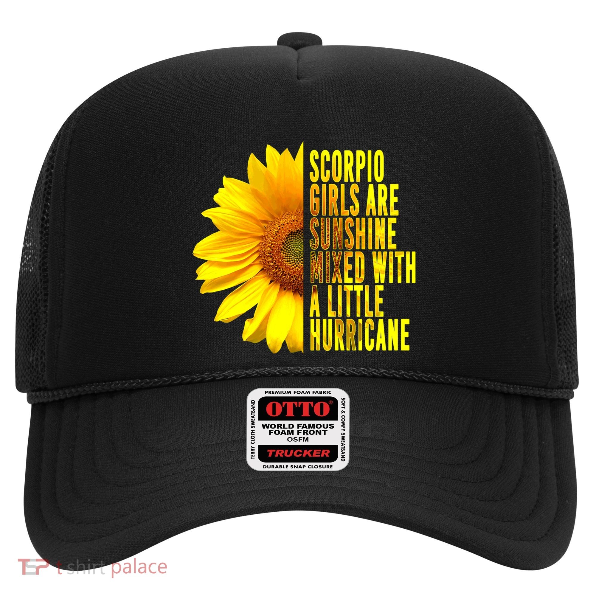 Scorpio October November Birthday Sunflower Queen Gift Hat