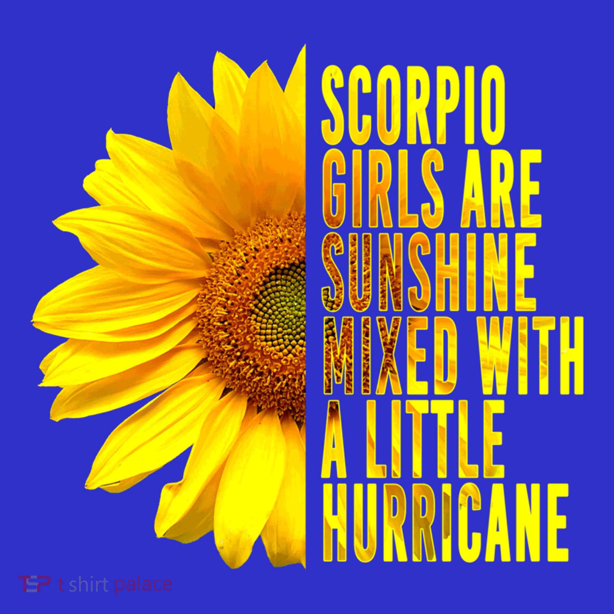 Scorpio October November Birthday Sunflower Queen Gift Sweatshirt
