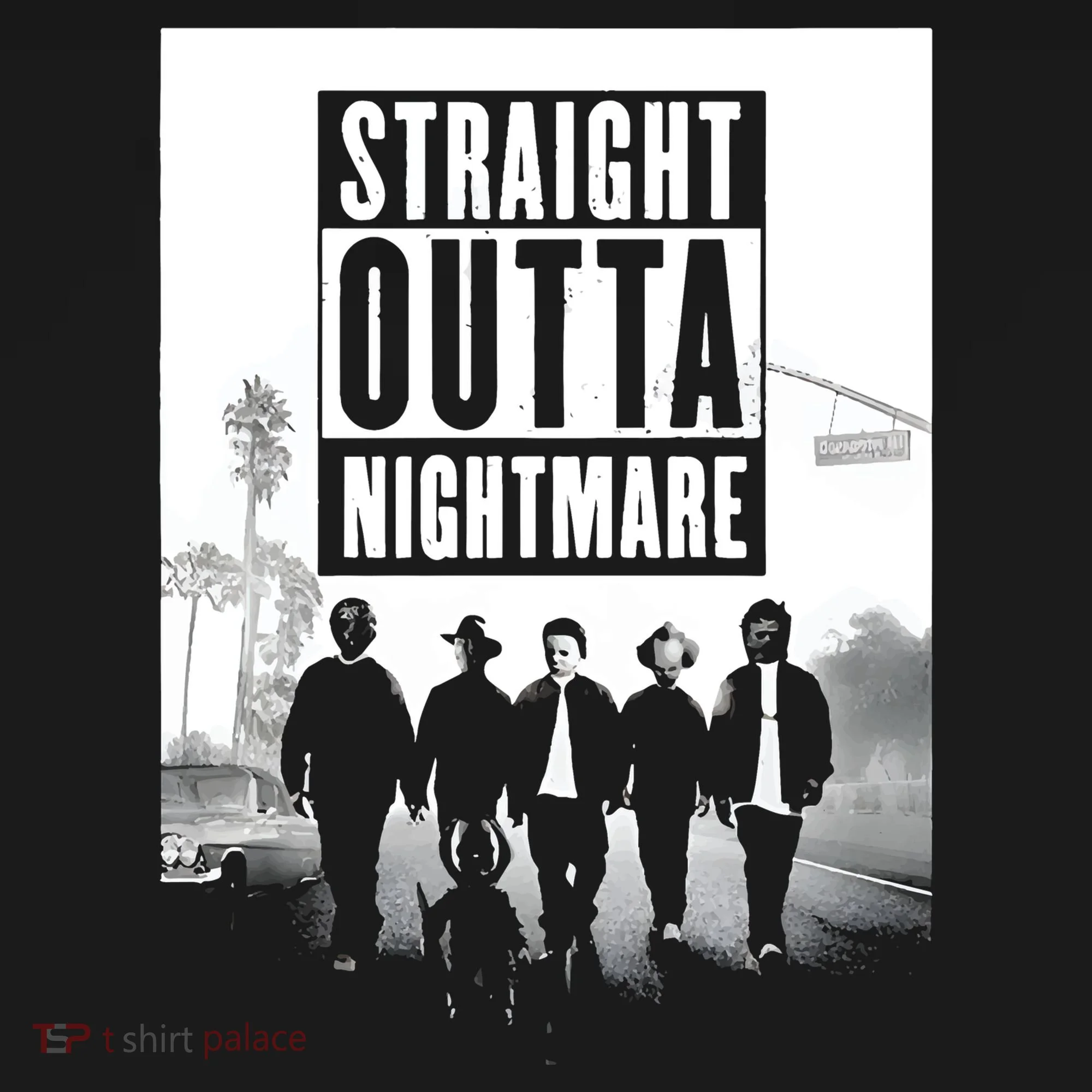 Straight Outta Nightmare Bucket Hat