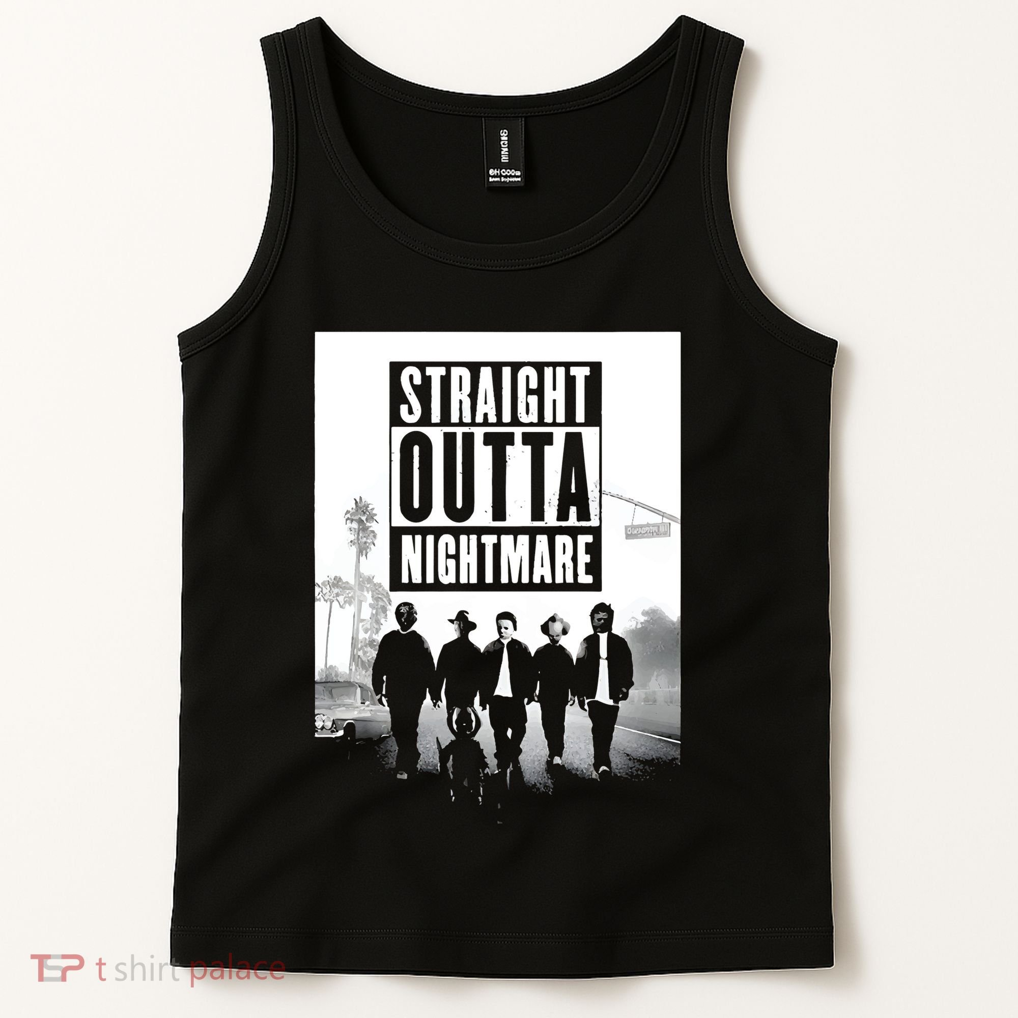 Straight Outta Nightmare Tank Top