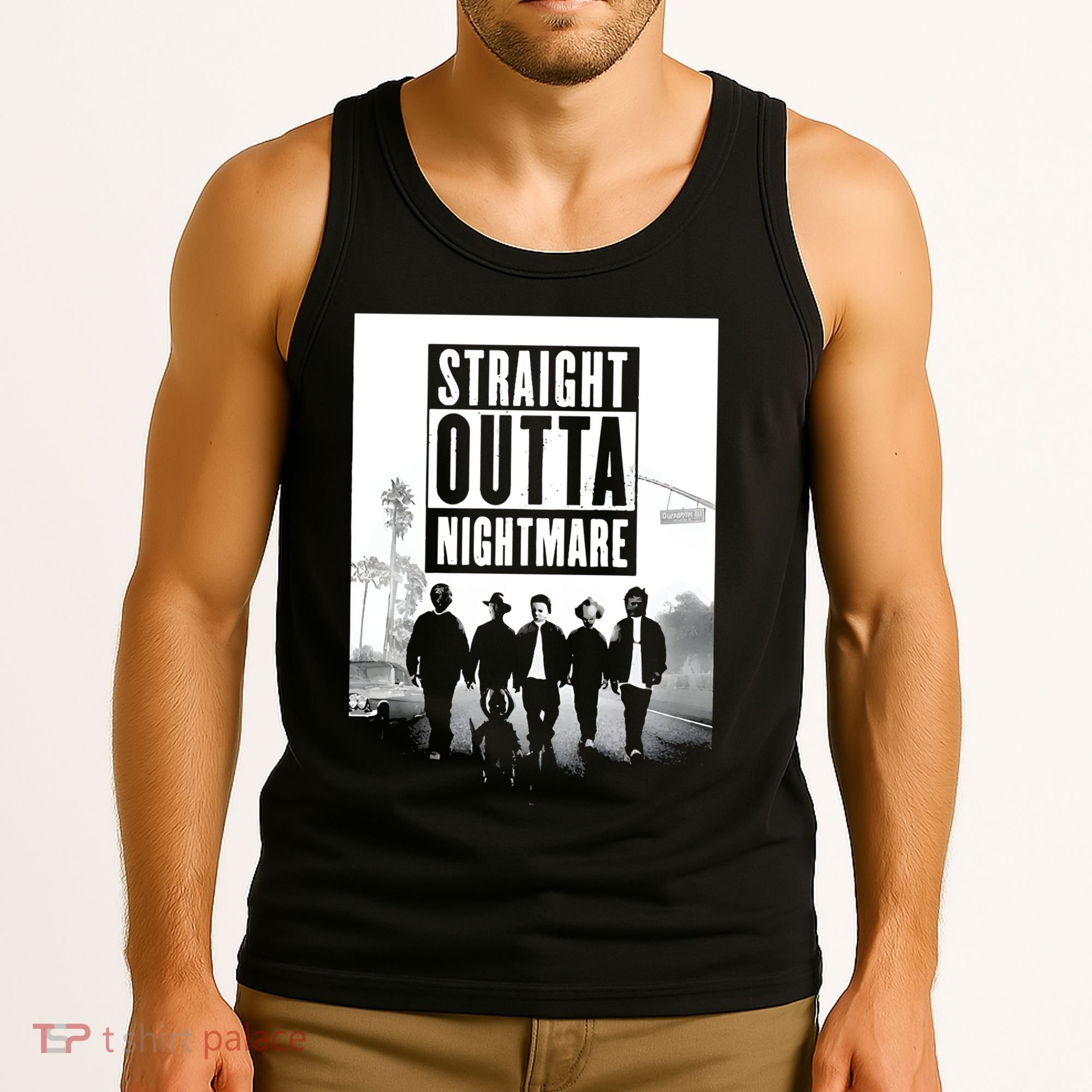 Straight Outta Nightmare Tank Top
