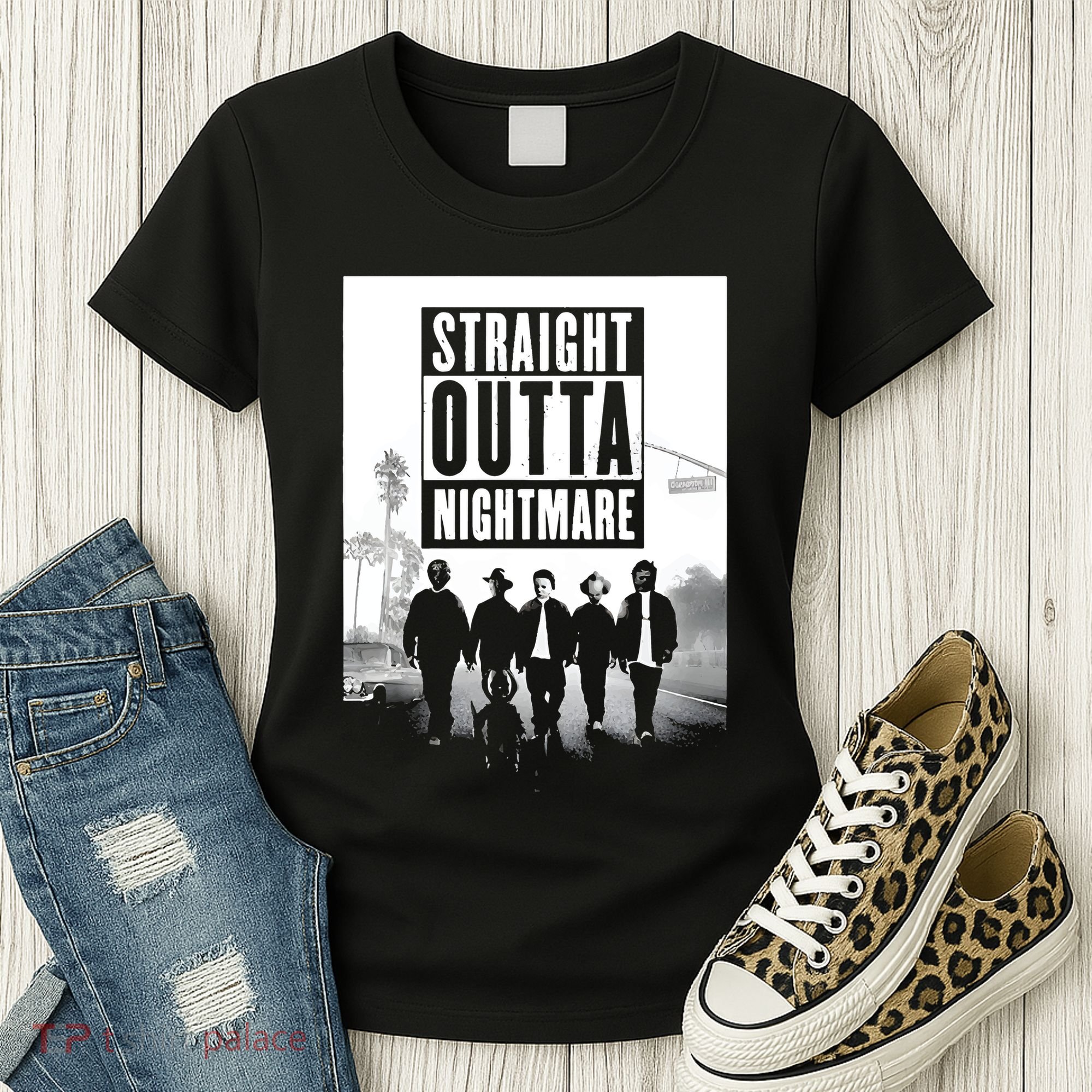 Straight Outta Nightmare Women's T-Shirt