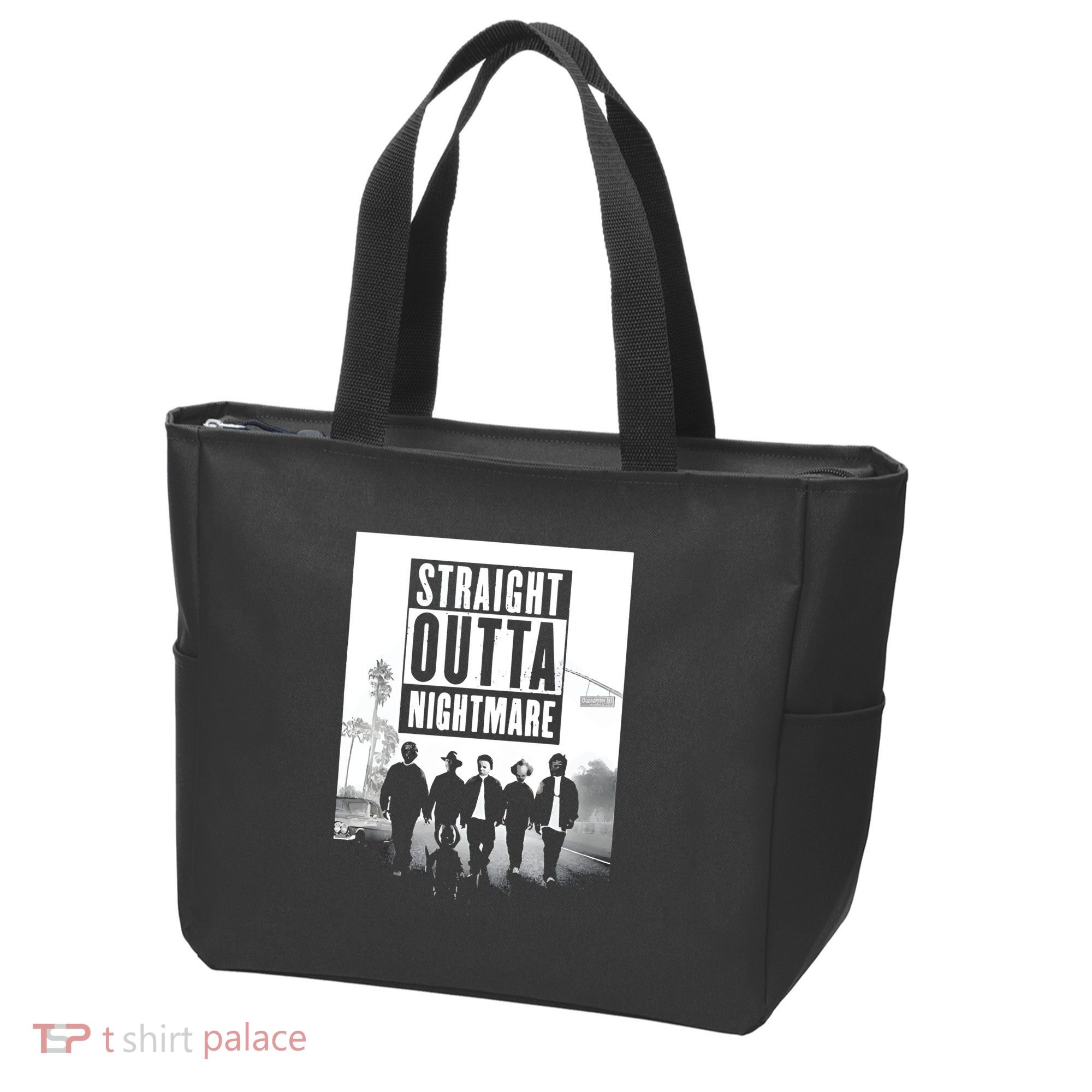 Straight Outta Nightmare Tote Bag