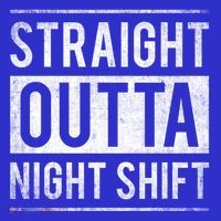 Straight Outta Night Shift Nurse Gift Women's T-Shirt thumb 6