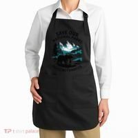 Save Our National Parks Mountain Grizzly Bear Apron thumb 2