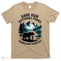Save Our National Parks Mountain Grizzly Bear T-Shirt thumb 0