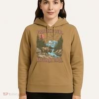 Save Our National Parks Resist Service Bison Buffalo Hoodie thumb 5