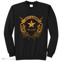 State Of Nevada Flag Las Vegas Reno Lake Tahoe Carson Sweatshirt thumb 0