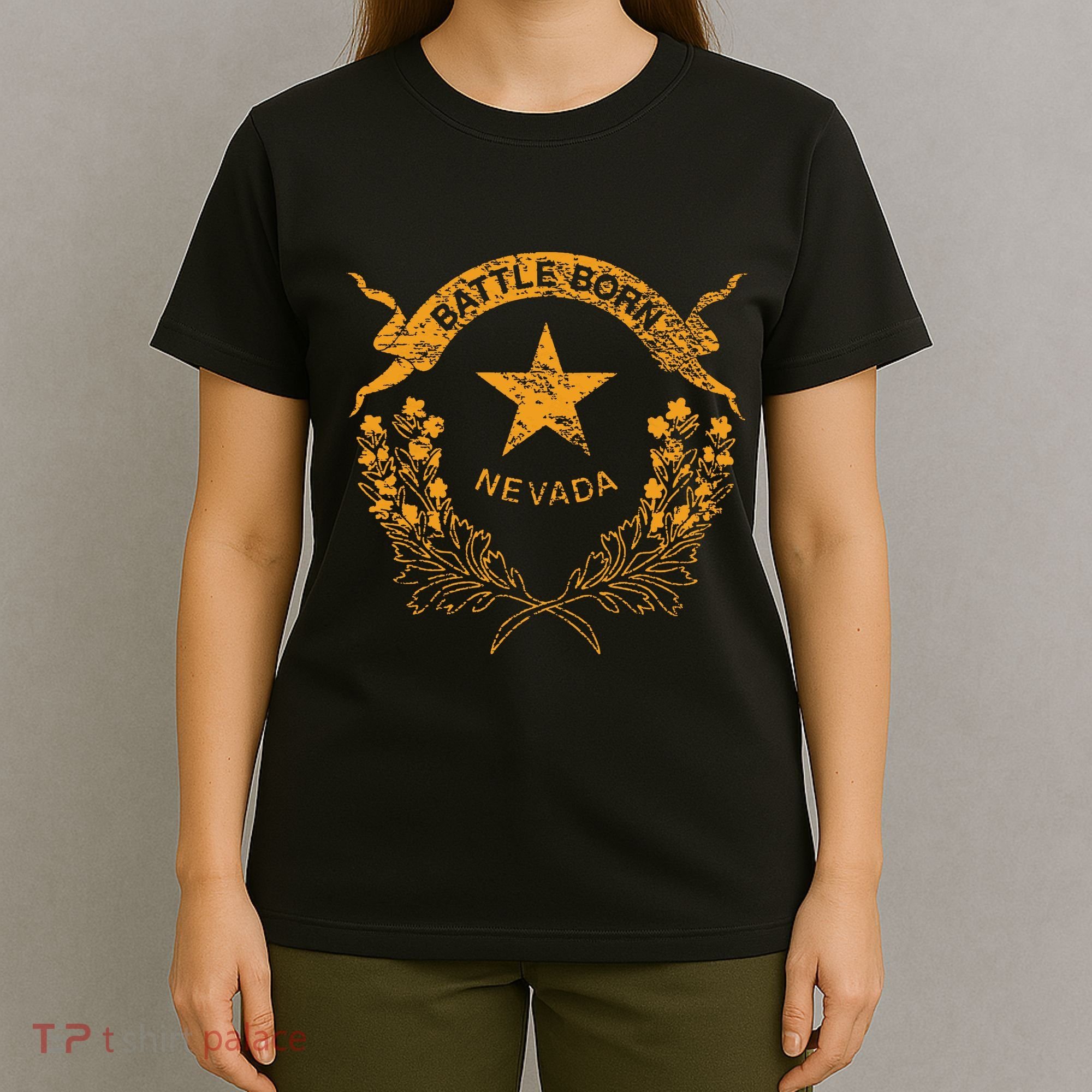 State Of Nevada Flag Las Vegas Reno Lake Tahoe Carson T-Shirt
