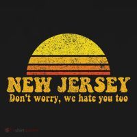 State Of New Jersey Funny Vintage Slogan Retro Souvenir Gift T-Shirt thumb 7