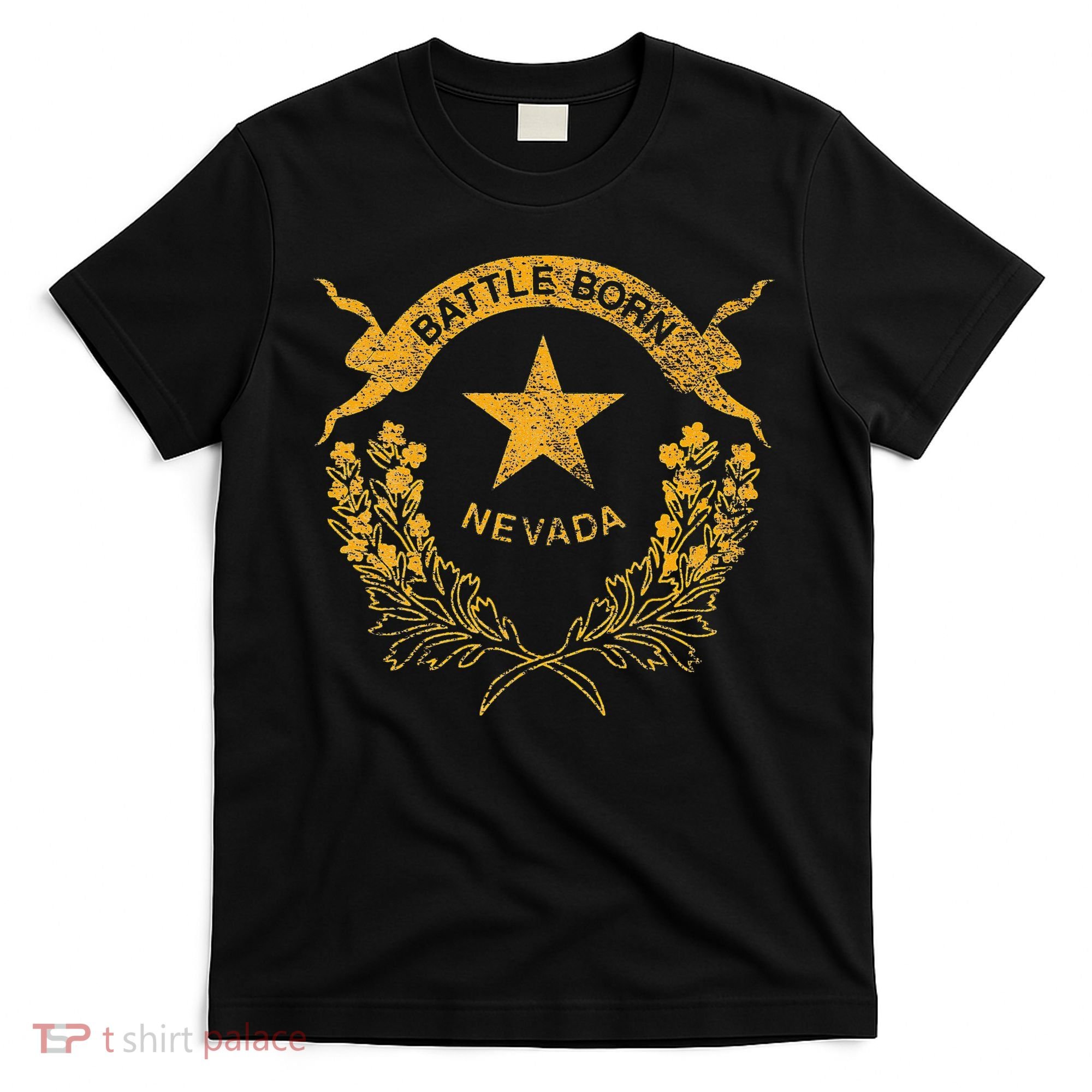 STATE OF NEVADA FLAG LAS VEGAS RENO LAKE TAHOE CARSON T-Shirt