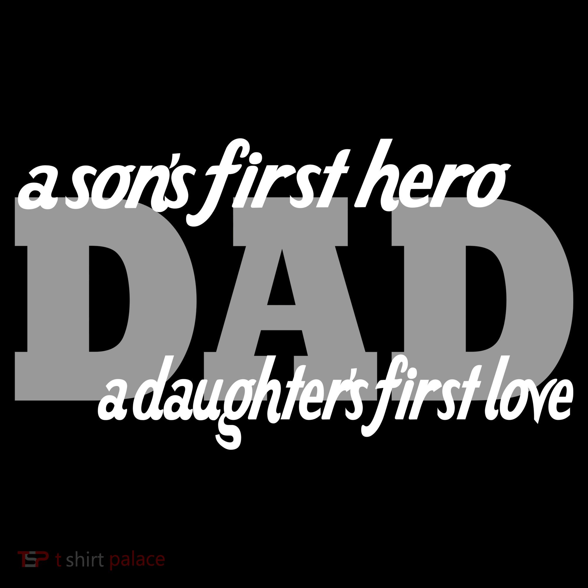 Son's First Hero Daughter's First Love Dad Ornament