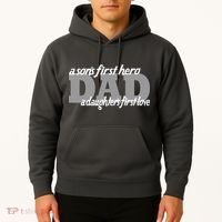 Son's First Hero Daughter's First Love Dad Hoodie thumb 2