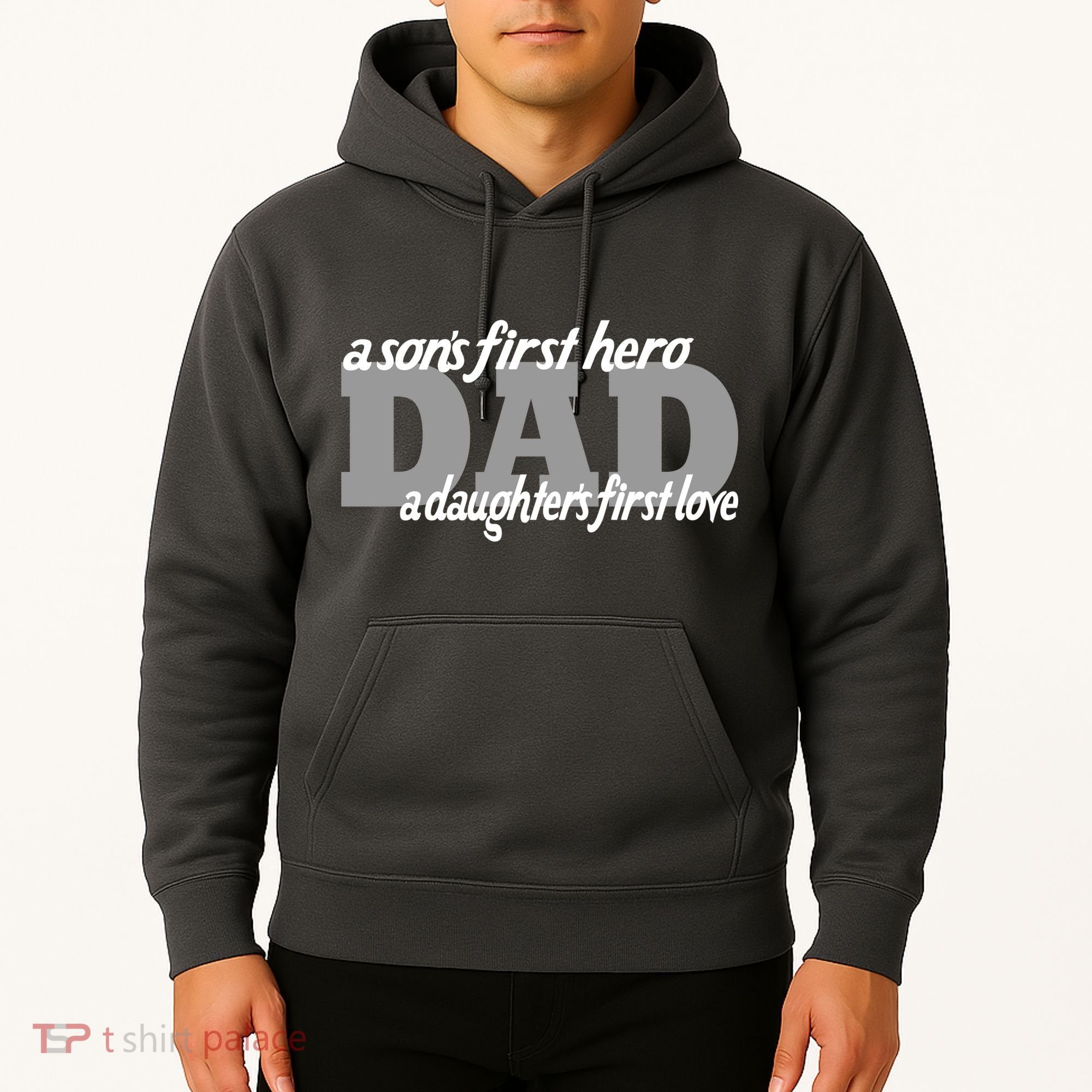 Son's First Hero Daughter's First Love Dad Hoodie