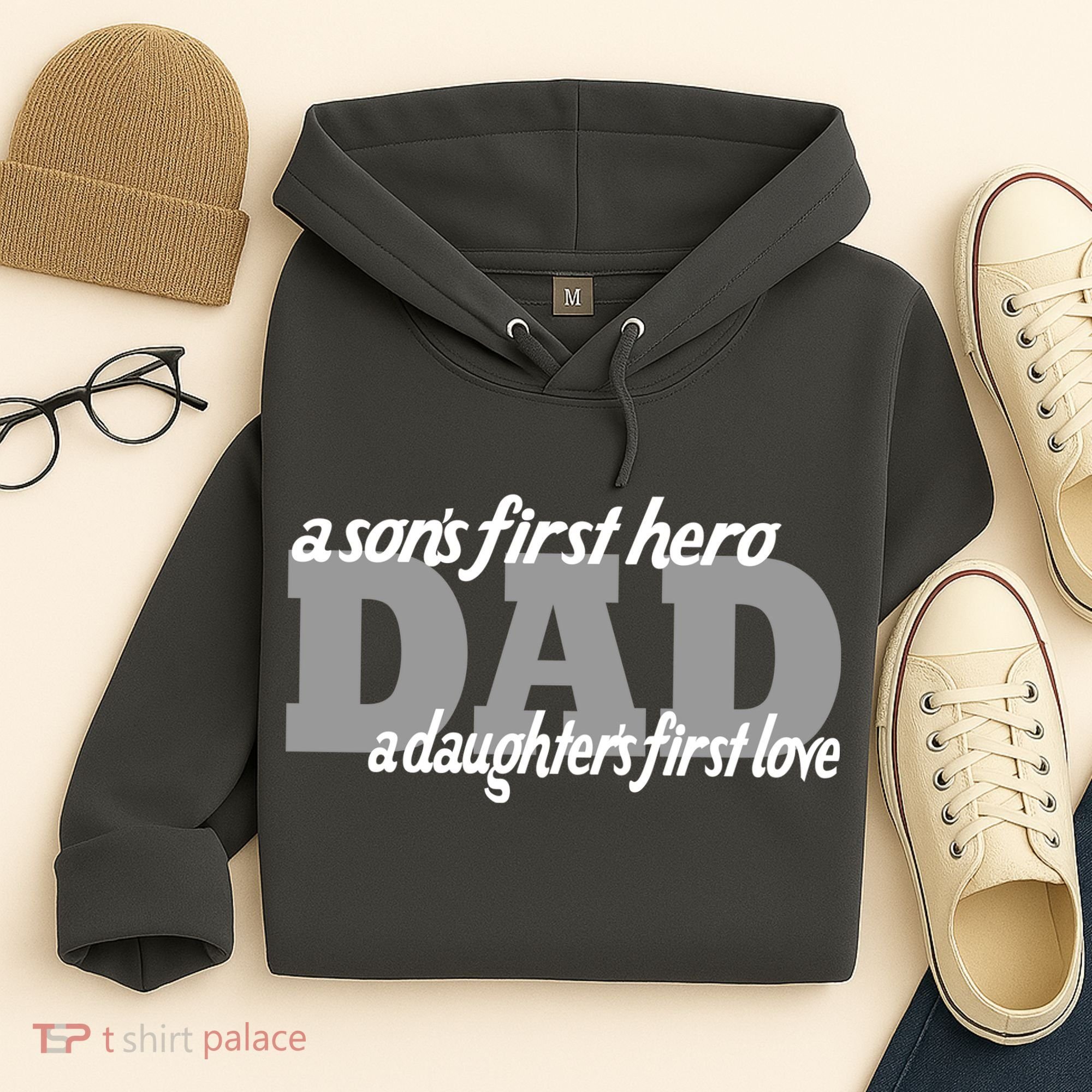 Son's First Hero Daughter's First Love Dad Hoodie