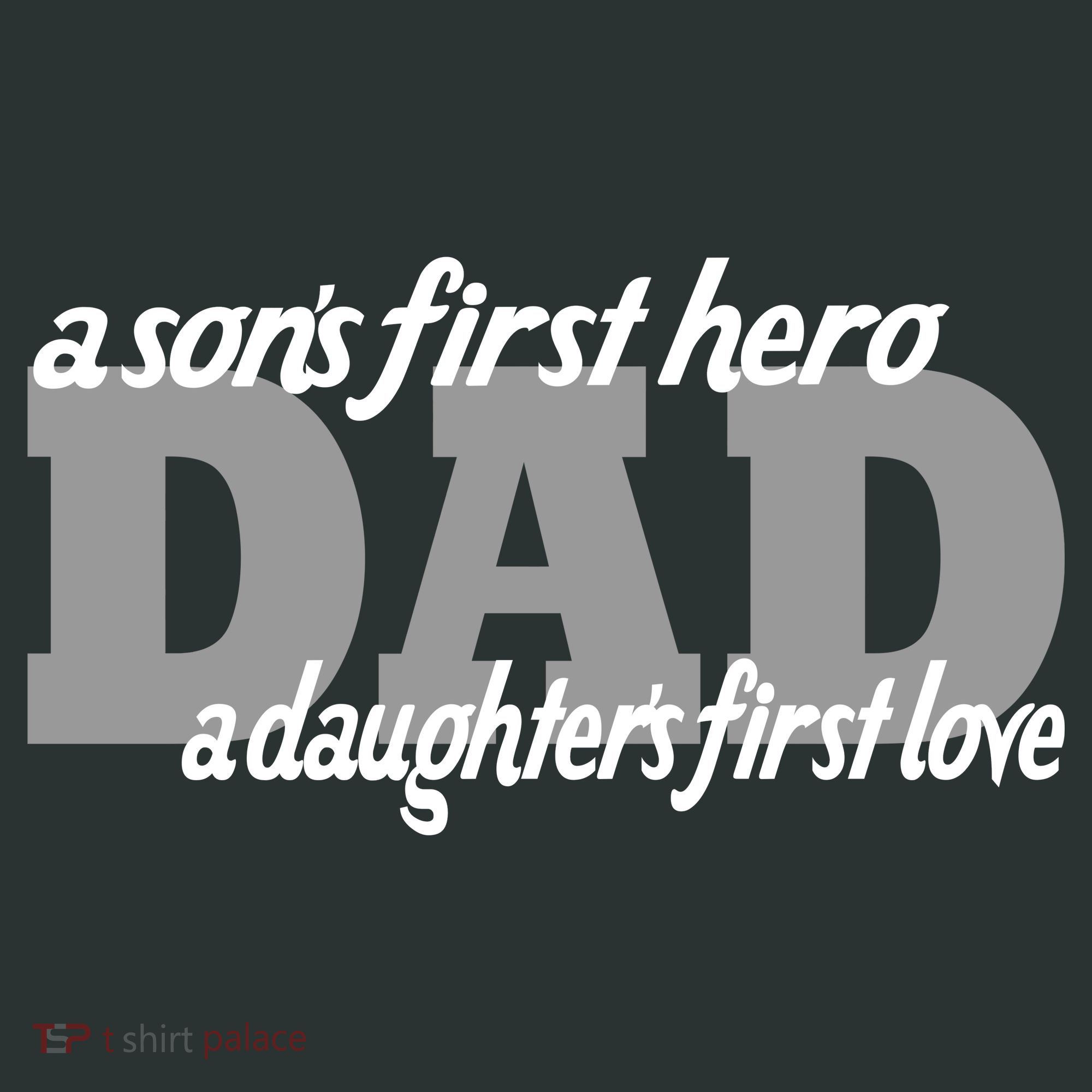 Son's First Hero Daughter's First Love Dad Women's Long Sleeve Shirt