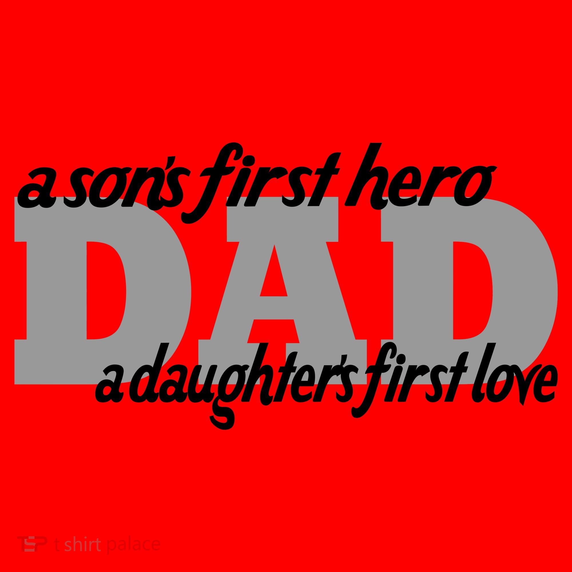 Son's First Hero Daughter's First Love Dad Santa Hat