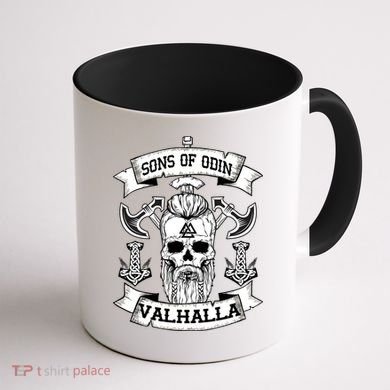 Sons Of Odin Valhalla  Coffee Mug back
