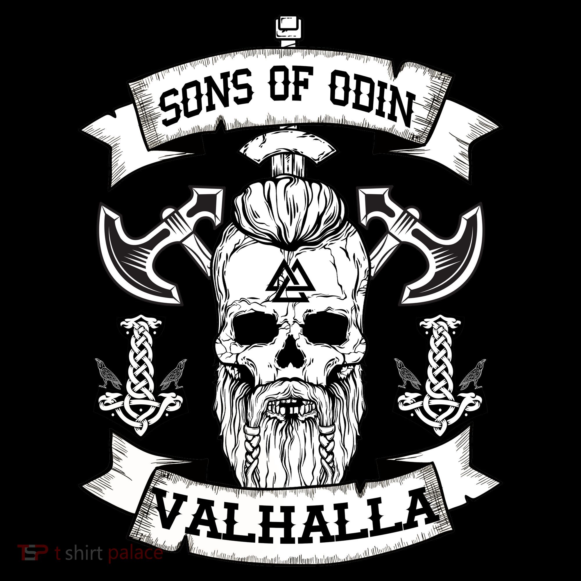 Sons Of Odin Valhalla  Ornament