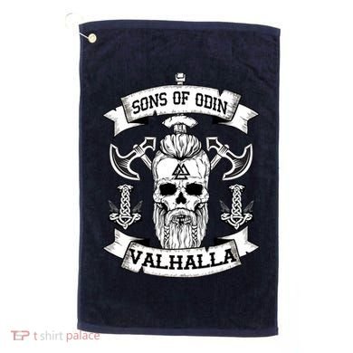 Sons Of Odin Valhalla  Golf Towel