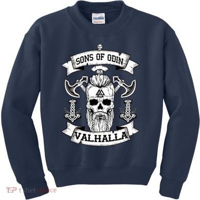Sons Of Odin Valhalla  Kids Sweatshirt