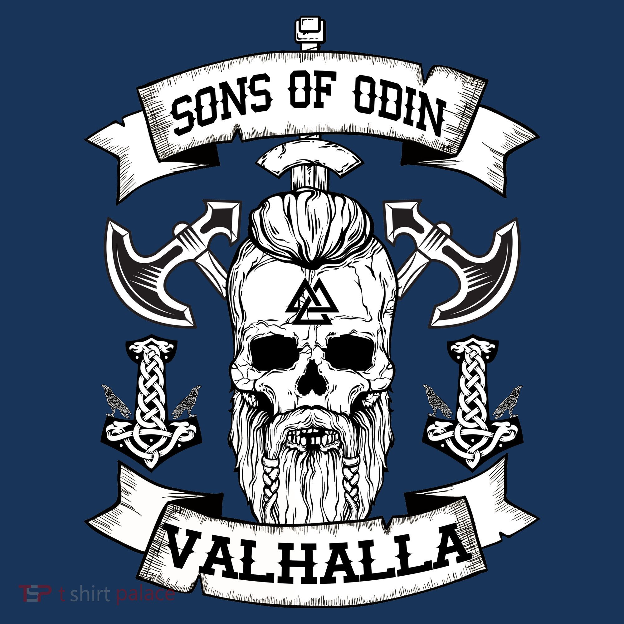 Sons Of Odin Valhalla  Kids Sweatshirt