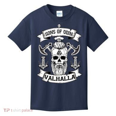 Sons Of Odin Valhalla  Kids T-Shirt