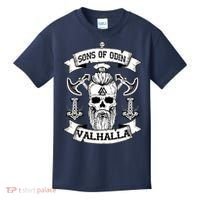 Sons Of Odin Valhalla  Kids T-Shirt thumb 0