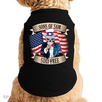 Sons Of Sam Stay Free Doggie Tank