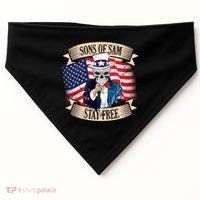 Sons Of Sam Stay Free USA-Made Doggie Bandana thumb 0