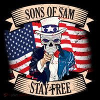 Sons Of Sam Stay Free Bucket Hat thumb 4