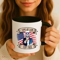 Sons Of Sam Stay Free Coffee Mug thumb 3