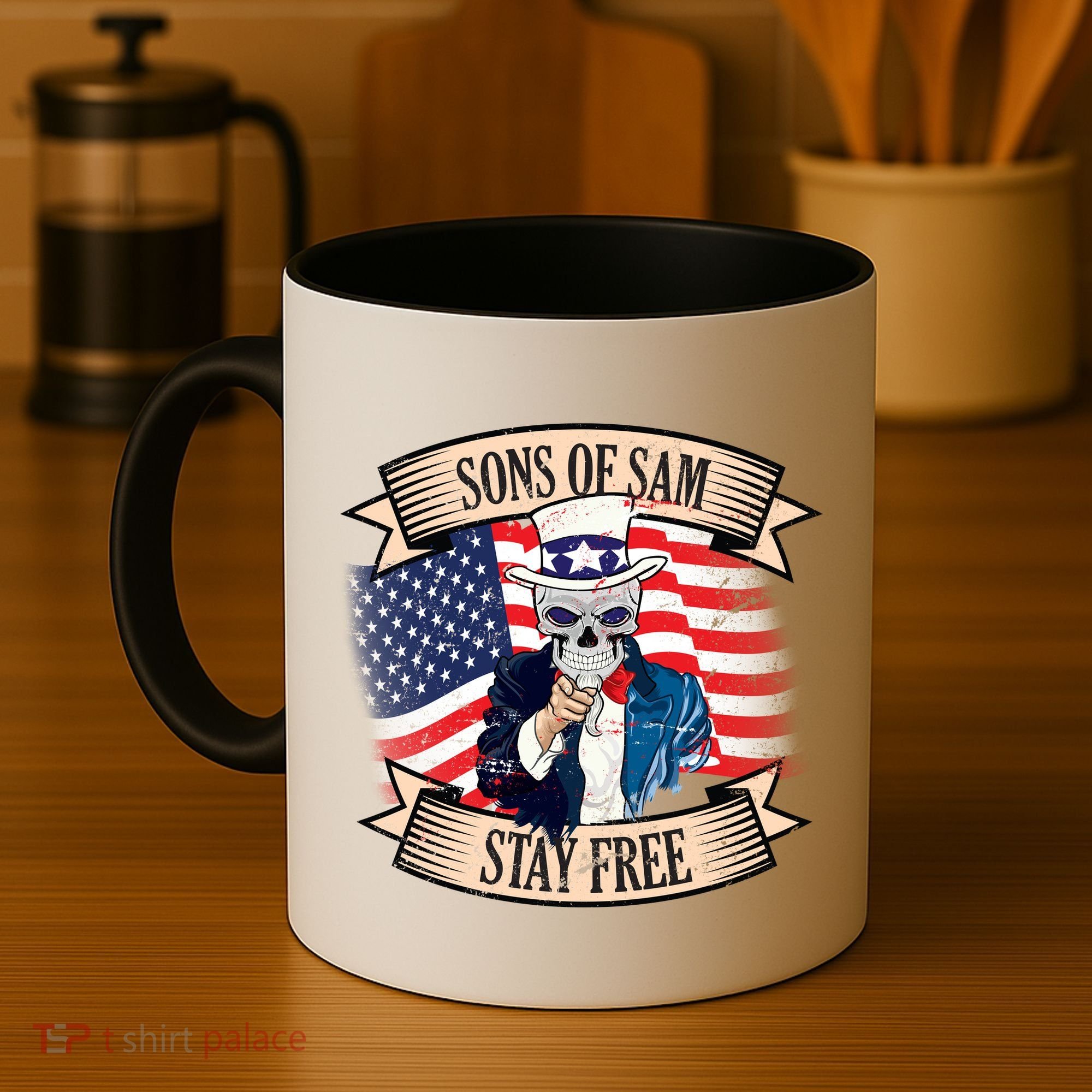 Sons Of Sam Stay Free Coffee Mug