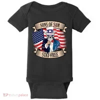 Sons Of Sam Stay Free Baby Bodysuit thumb 0