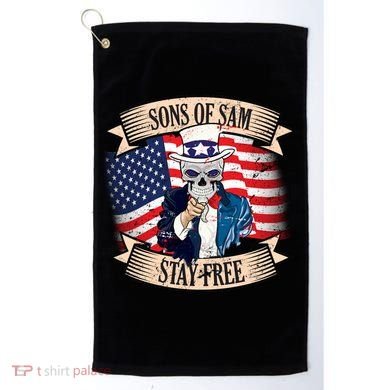 Sons Of Sam Stay Free Golf Towel