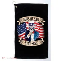Sons Of Sam Stay Free Golf Towel thumb 0