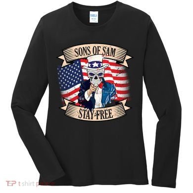 Sons Of Sam Stay Free Women's Long Sleeve Shirt