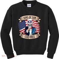 Sons Of Sam Stay Free Kids Sweatshirt thumb 0