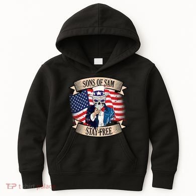 Sons Of Sam Stay Free Kids Hoodie