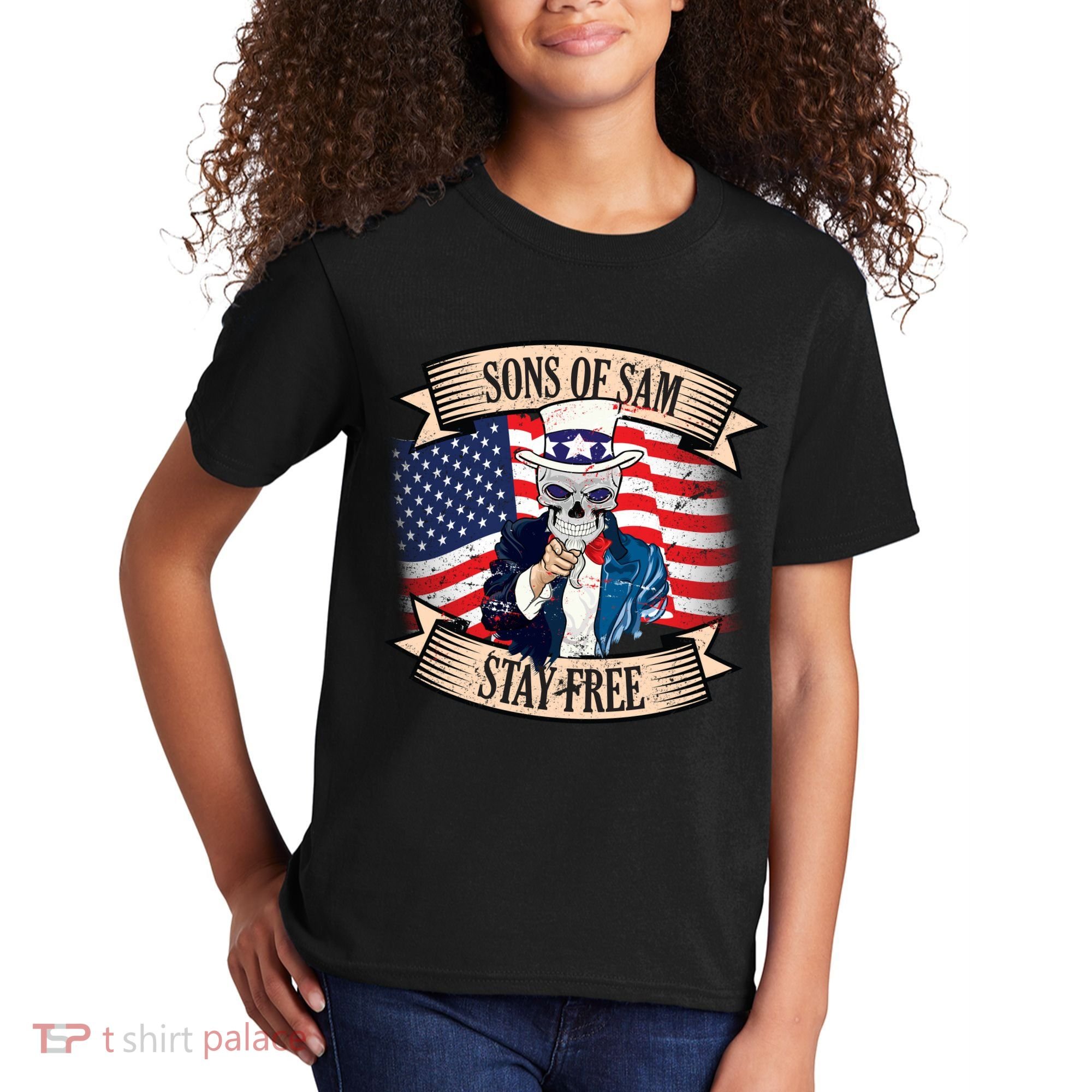 Sons Of Sam Stay Free Kids T-Shirt