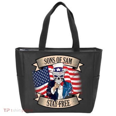 Sons Of Sam Stay Free Tote Bag