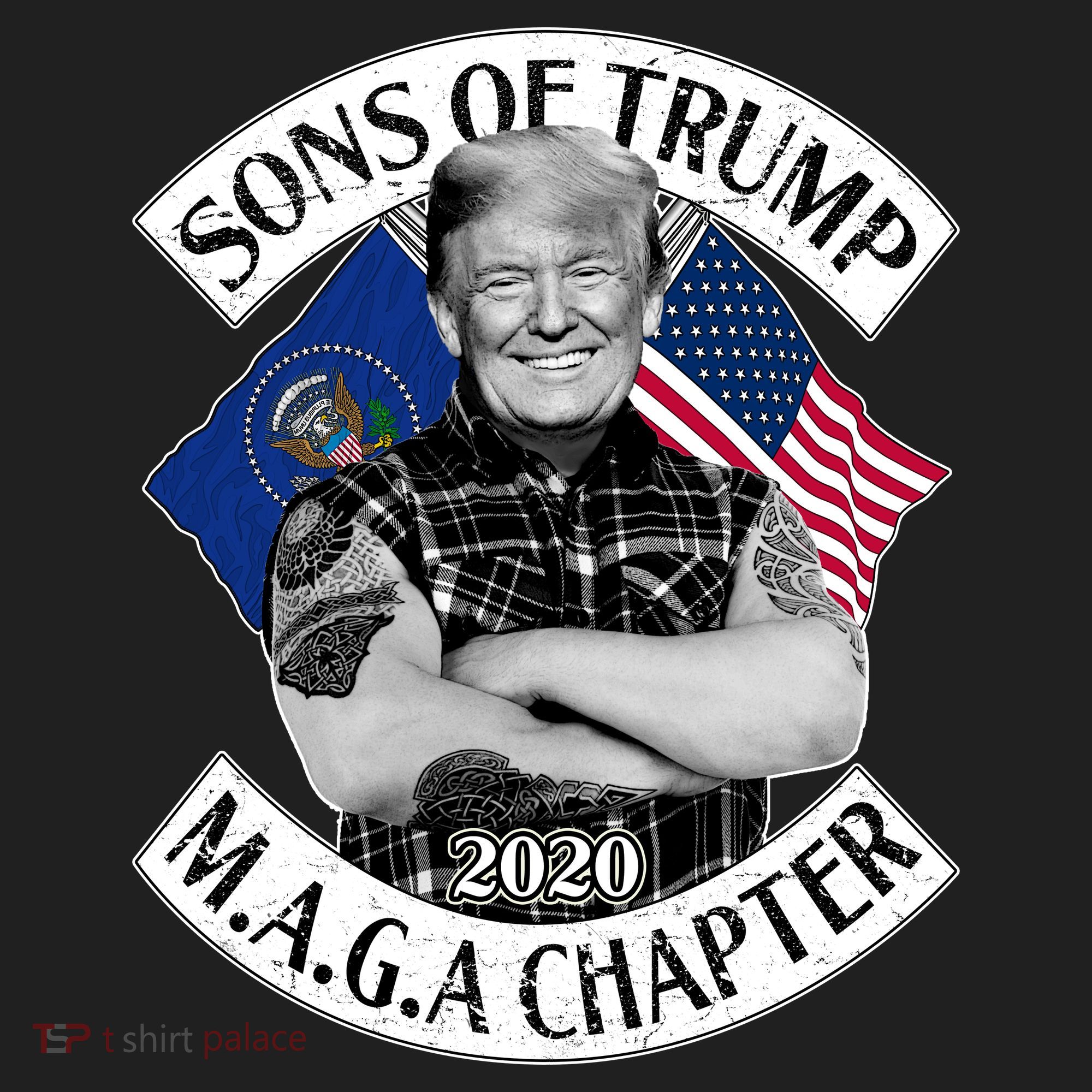 Sons of Trump 2020 MAGA Chapter Women's Sweatshirt