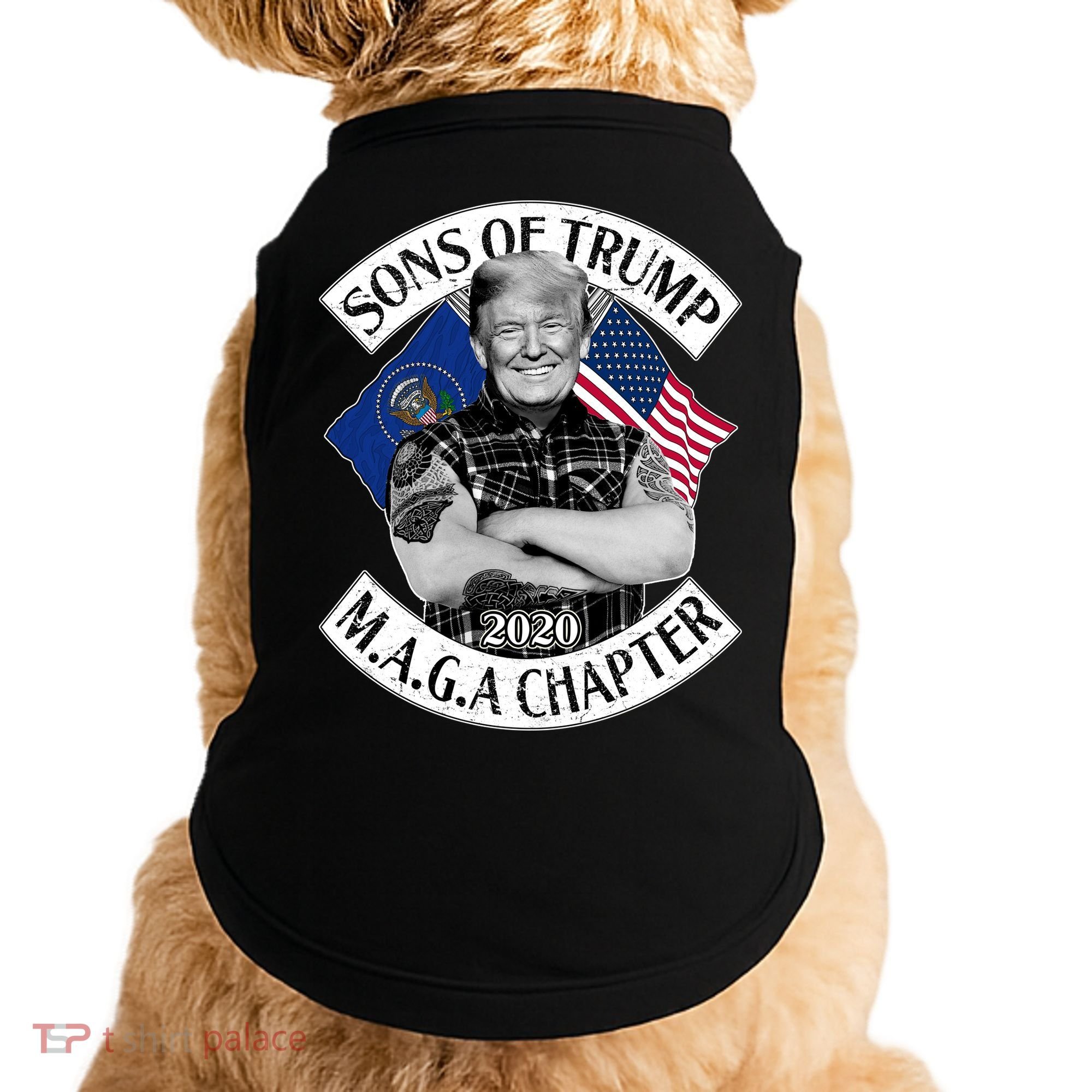 Sons of Trump 2020 MAGA Chapter Doggie Tank