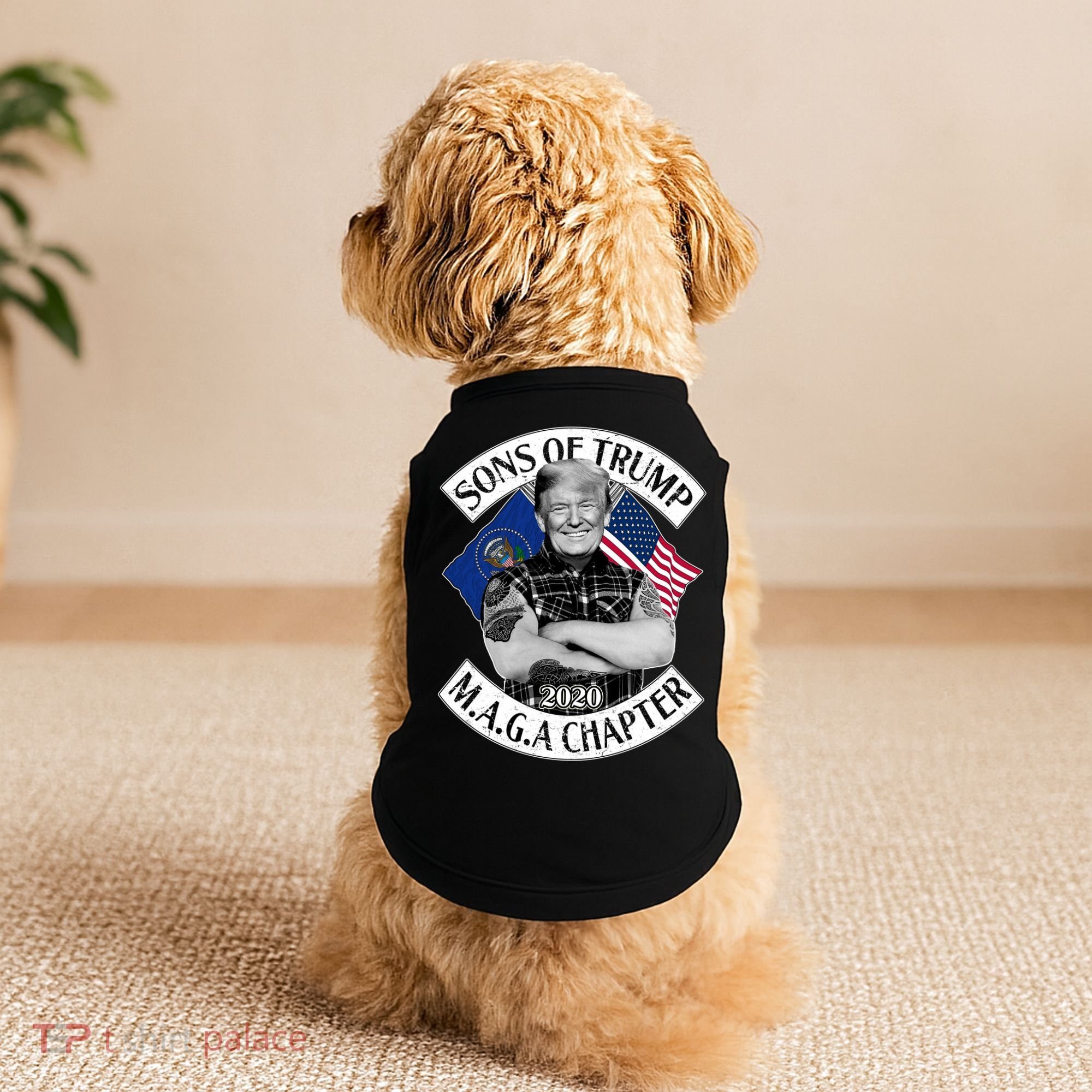 Sons of Trump 2020 MAGA Chapter Doggie Tank