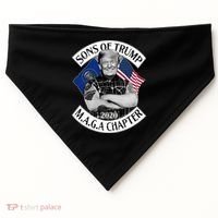 Sons of Trump 2020 MAGA Chapter USA-Made Doggie Bandana thumb 0