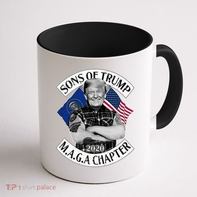 Sons of Trump 2020 MAGA Chapter Coffee Mug back