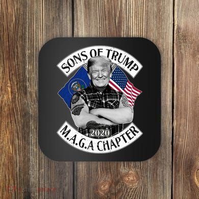 Sons of Trump 2020 MAGA Chapter Coaster