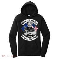 Sons of Trump 2020 MAGA Chapter Women's Hoodie thumb 0