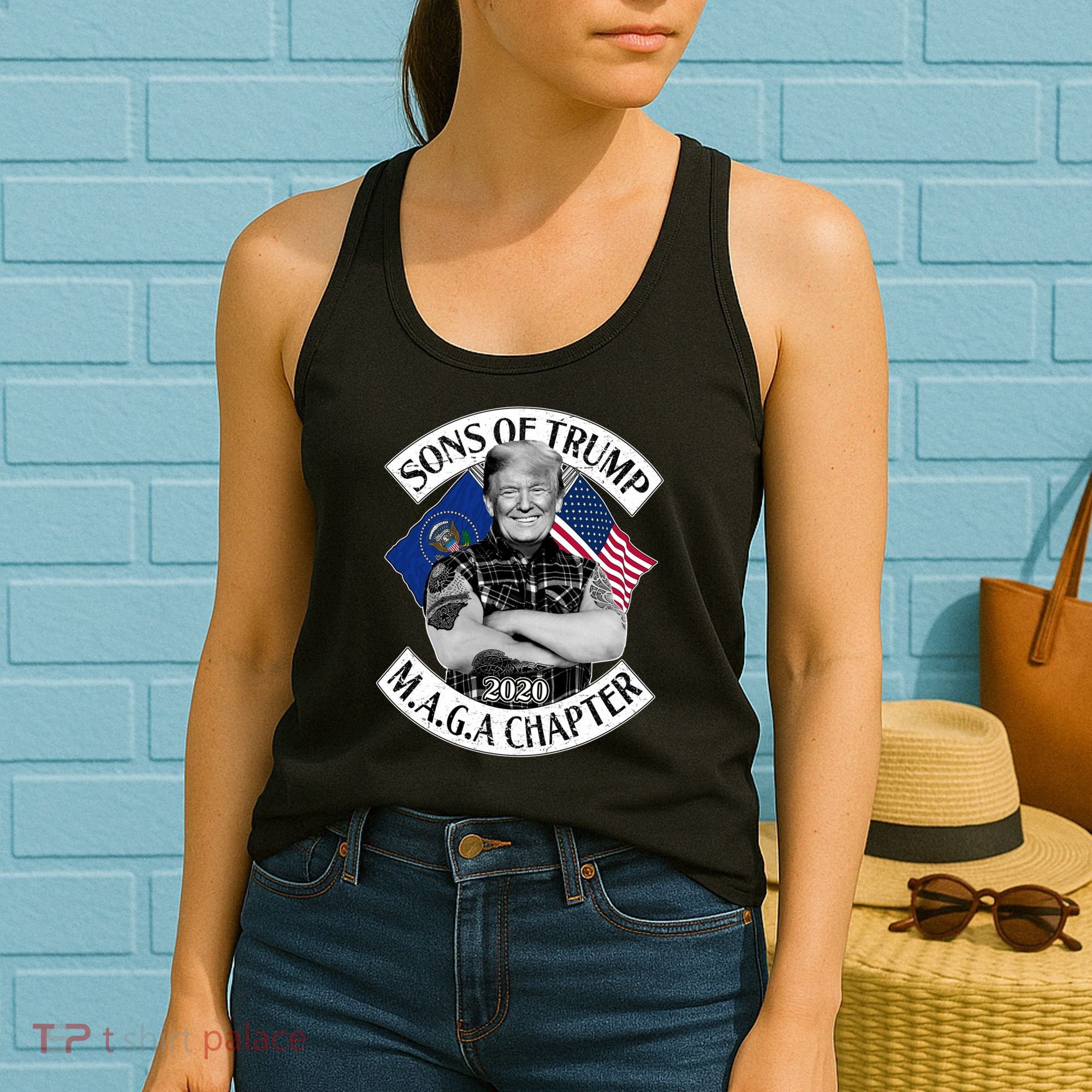 Sons of Trump 2020 MAGA Chapter Women's Tank Top